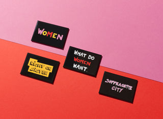 Suffragette City Magnets - Plinth